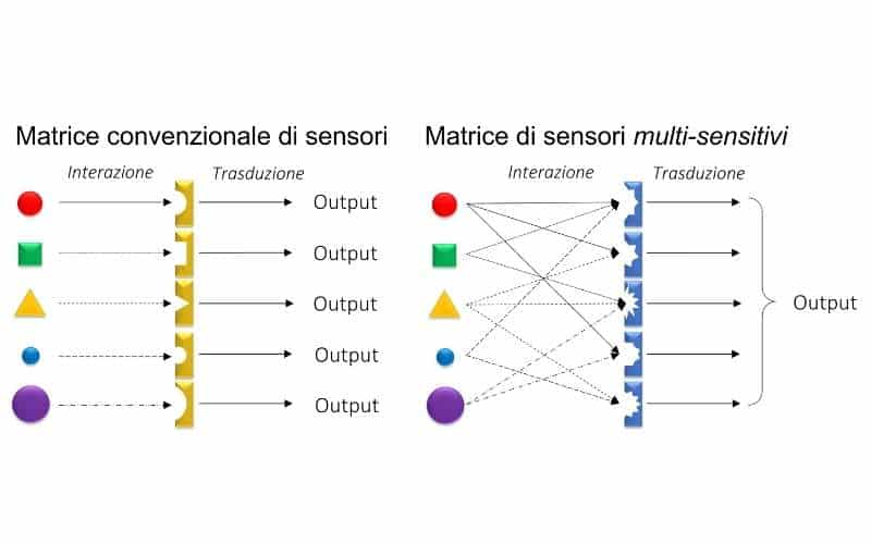 sistemi sensoriali intelligenti analisi alimentare